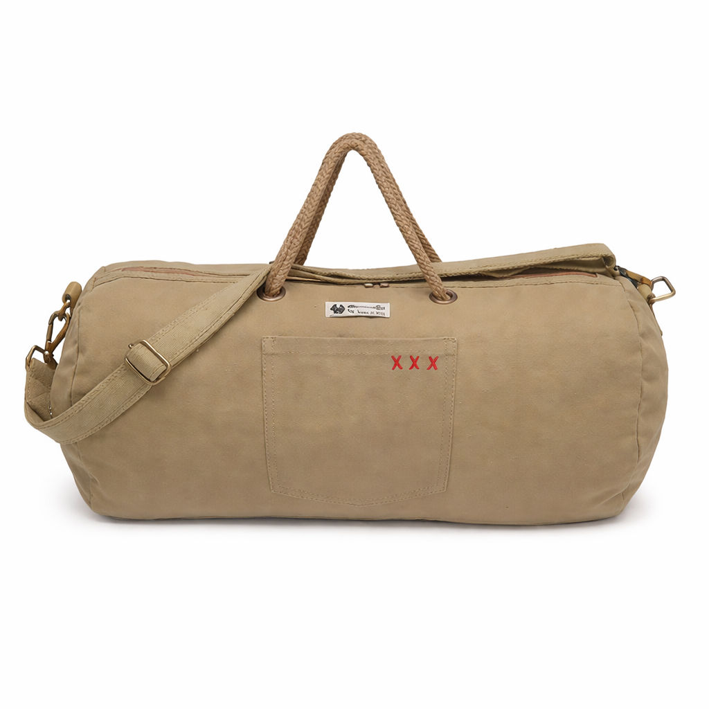 Beige Unisex Travel Duffle Bag for Every Adventure 136